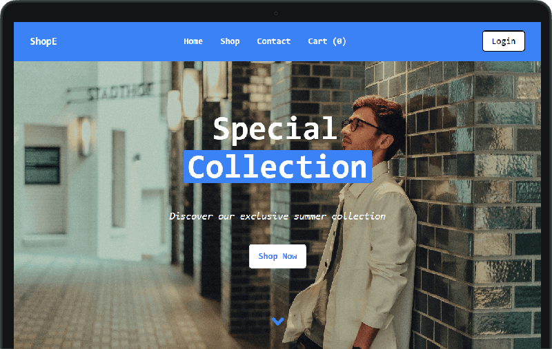 ShopE - An E-commerce Store